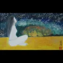 Watching beautiful stars at night