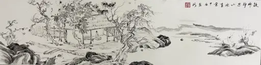 Meditating in nature