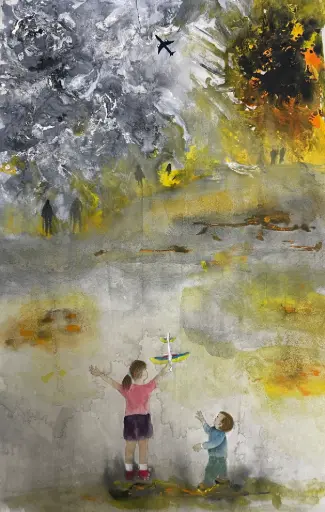 Fighter planes and toy planes